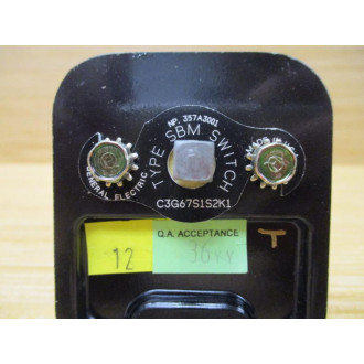 General Electric C3G67S1S2K1 GE Control Switch 16SBMC3G67S1S2K1 - New No Box