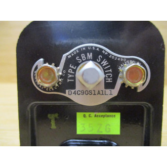 General Electric D4C90S1A1L1 GE Control Switch 16SBMD4C90S1A1L1 - New No Box