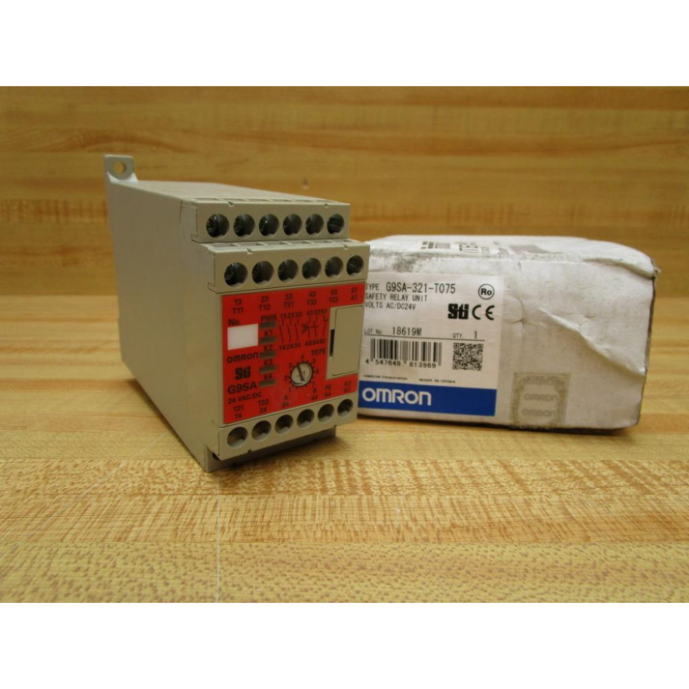 Omron G9SA-321-T075 Safety Relay G9SA321T075