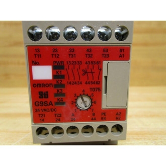 Omron G9SA-321-T075 Safety Relay G9SA321T075