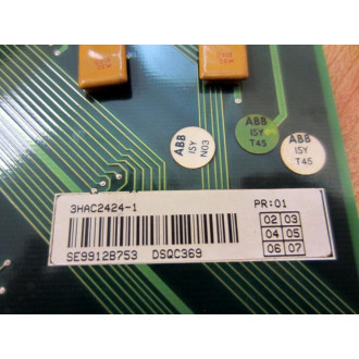 ABB 3HAC2424-1 DSQC369 Back Plane 3BSC980004R574 - Used
