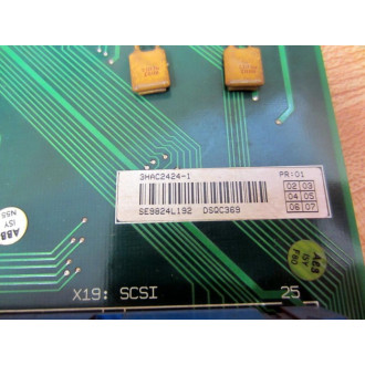 ABB 3HAC2424-1 DSQC369 Back Plane 3BSC980004R574 PR:01 - Used