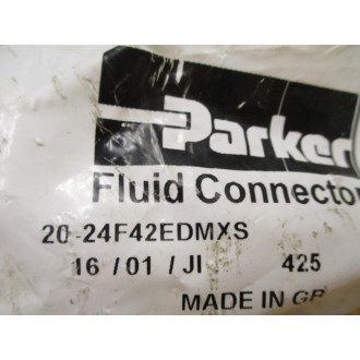 Parker 20-24F42EDMXS Male Connector BSPP 2024F42EDMXS Parker 20-24F42EDMXS Male Connector BSPP 2024F42EDMXS