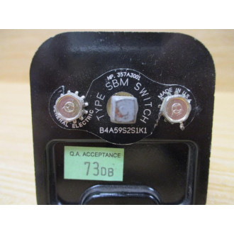 General Electric B4A59S2S1K1 GE Control Switch 16SBMB4A59S2S1K1 - New No Box