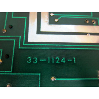 A-11831-2 Programmer Main PCB 33-1124-1 - Used