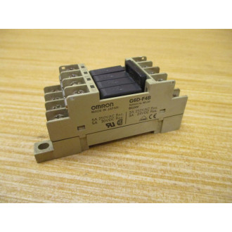 Omron G6D-F4B Terminal Relay DC24V W (4) G6D-1A (Pack of 2) - Used