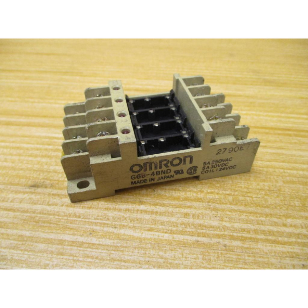 Omron G6B-4BND Socket (Pack of 5) - Used