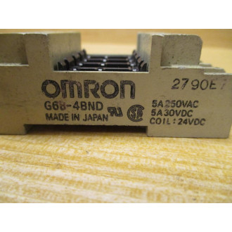 Omron G6B-4BND Relay Socket G6B4BND (Pack of 5) - Used