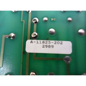 A-11825-202 Circuit Board 33-1118-1 A-11825-2 - Used