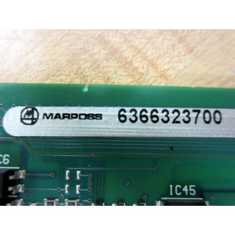 Marposs 6840030200A Circuit Board 6366323700 - Used