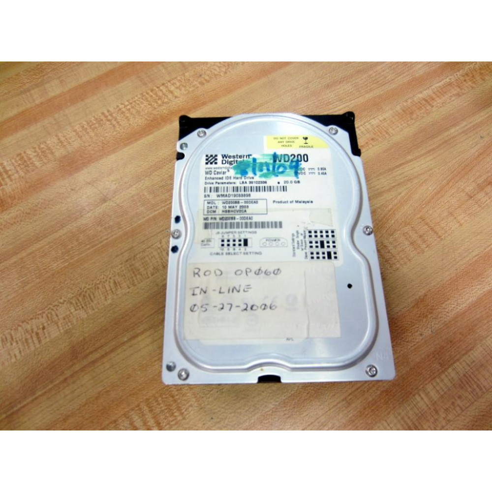 Western Digital WD200BB-00DEA0 WD Caviar IDE Hard Drive WD200 - Used