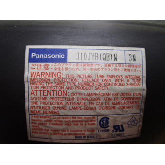 Panasonic 310JYB (QB) N 3N Matsushita Video Display TR-121AYB - Used