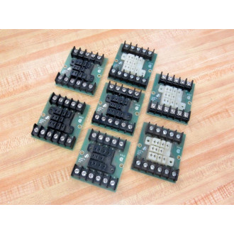 Curtis RS12 Relay Socket Board RSI2 (Pack of 7) - Used