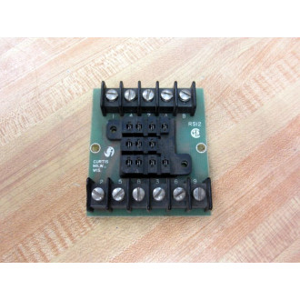 Curtis RS12 Relay Socket Board RSI2 (Pack of 7) - Used