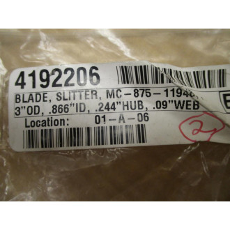 TKM MC-875-11948 Slitter Blade MC87511948 (Pack of 2)