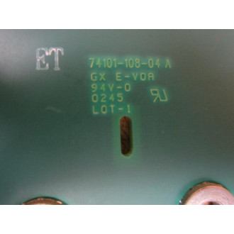 Allen Bradley 74101-109-51 Circuit Board 7410110951 Rev. 6 - Used