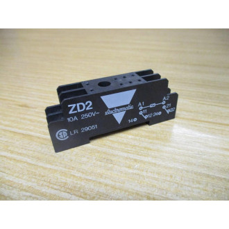 Carlo Gavazzi ZD2 Electromatic Relay Socket - New No Box