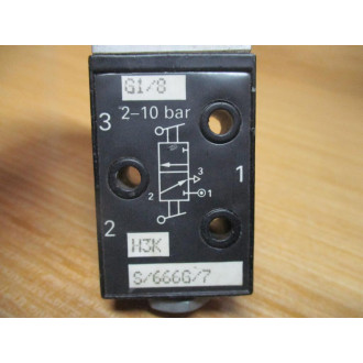 Norgren S666G7 Control Valve H3K - Used
