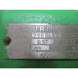 DeZurik 9020175 Valve - Used