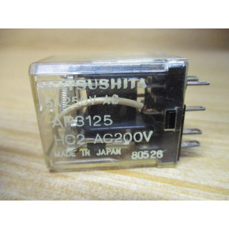 Matsushita HC2-AC200V Relay AP3125 - Used