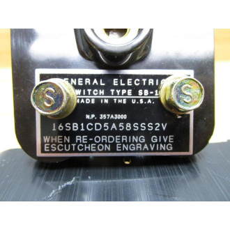 General Electric 16SB1CD5A58SS2V GE SB-1 Switch - New No Box