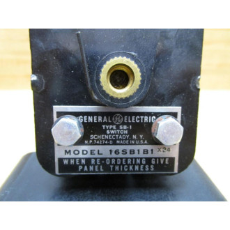 General Electric 16SB1B1X24 GE Aux. Control Switch 943694 L0U