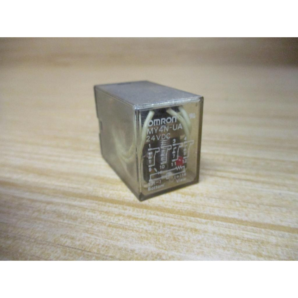 Omron MY4N-UA-24VDC Relay MY4N-UA - Used