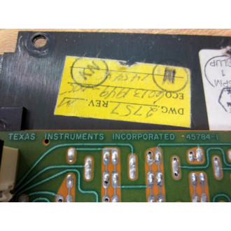 Texas Instruments BPNL150A-002 Control Panel BPNL150A002 - Used