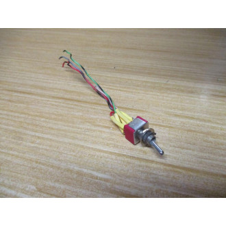 C&K 7208 Toggle Switch (Pack of 3) - Used
