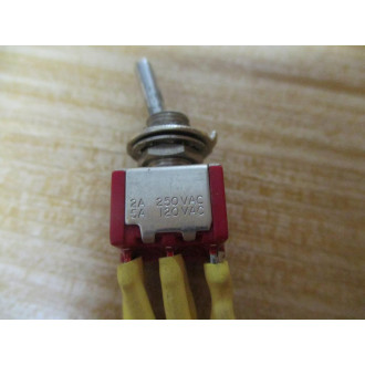 C&K 7208 Toggle Switch (Pack of 3) - Used