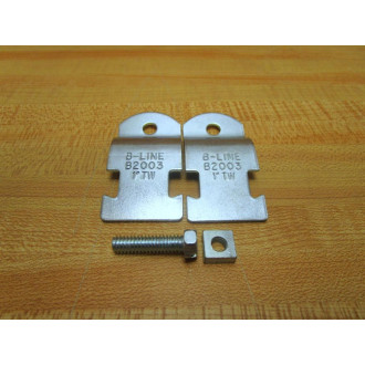 CooperB-Line B2003ZN Conduit Clamp WHardware (Pack of 10) - New No Box