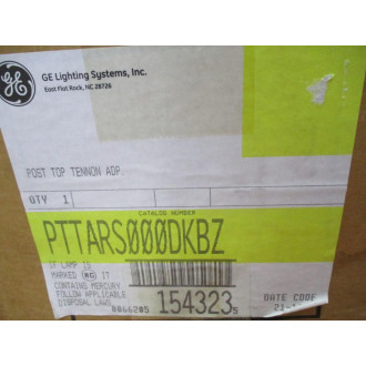 General Electric PTTARS000DKBZ GE Post Top Tennon Adapter