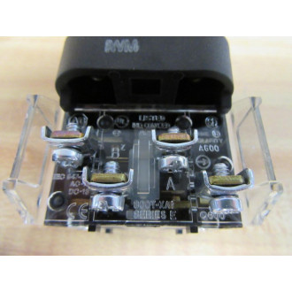 Allen Bradley 800T-FXTQ24RA1 Red Button WO E-Stop Legend