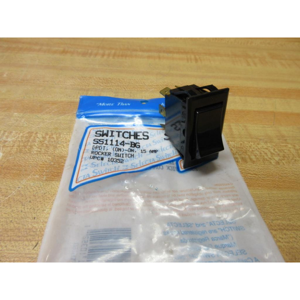 Selecta Switch SS1114-BG Carling Rocker Switch 9718