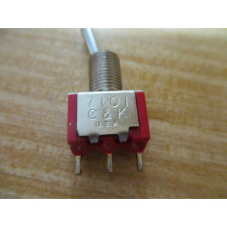 C&K 7101SYZQE Toggle Switch (Pack of 3) - New No Box