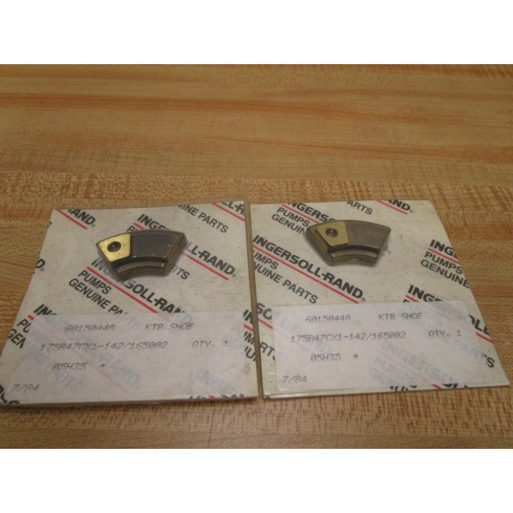 Ingersoll-Rand 60150448 KTB Shoe 175B47CX1-142165002 (Pack of 2)