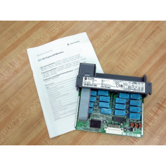 Allen Bradley 1746-OW16 Out Module 1746-0W16 Ser.D ,WO Cover - New No Box