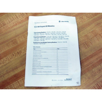Allen Bradley 1746-OW16 Out Module 1746-0W16 Ser.D ,WO Cover - New No Box