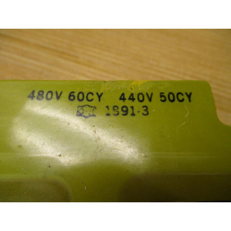 Cutler Hammer 9-1891-3 Coil 440480V 5060Hz 1891-3