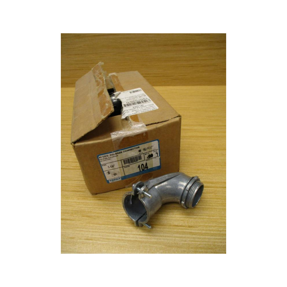 Topaz 104 1-14" Squeeze Connector (Pack of 9)