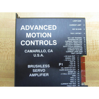 Advanced Motion Controls BE25A20B Brushless Servo Amplifier BE25A20 - Used