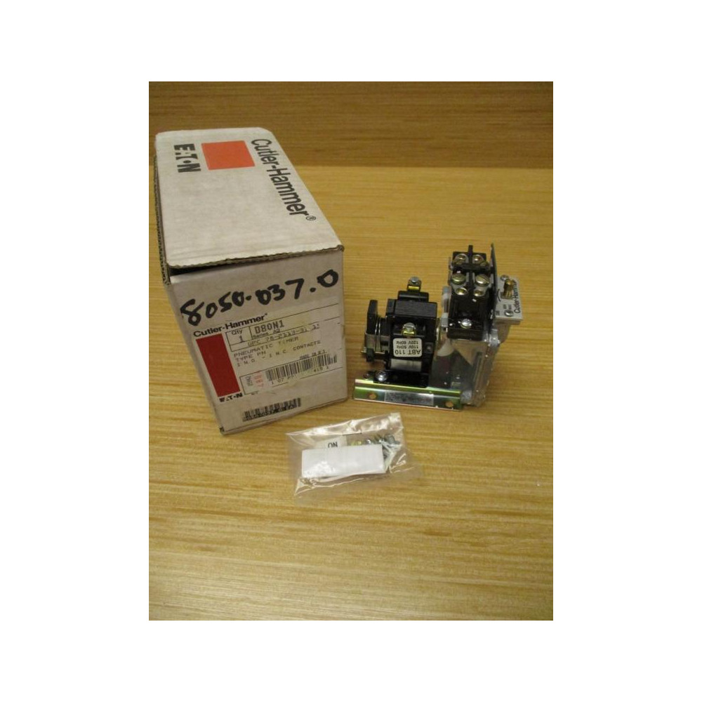 Cutler Hammer D80N Eaton Pneumatic Timer D80N1