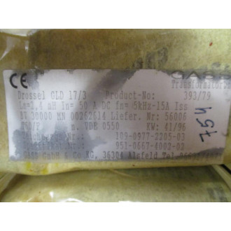 Gass 39379 Transformer 00262614 - Used