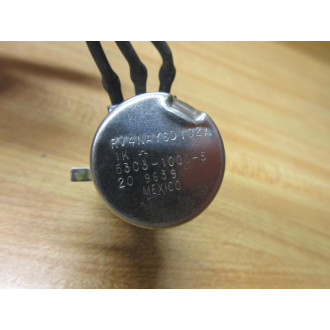 Clarostat RV4NAYSD102A Potentiometer 53C31K Assembly - Used