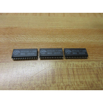 Cypress CY7C191-15VC Static Ram CY7C191 (Pack of 3) - New No Box