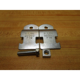 CooperB-Line B2003ZN Conduit Clamp WHardware (Pack of 60)