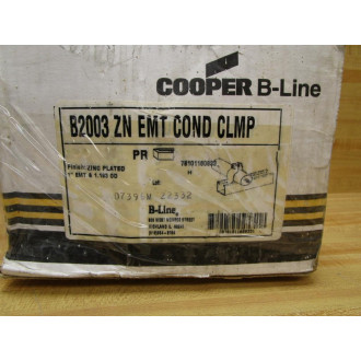 CooperB-Line B2003ZN Conduit Clamp WHardware (Pack of 60)
