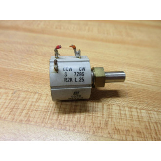 BI Technologies 7286-R2KL.25 Potentiometer 7286R2KL25 - Used