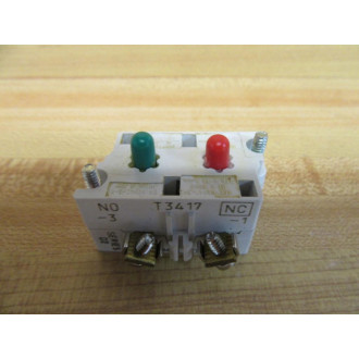 Cutler HammerEaton 10250T-1 Contact Block - Used