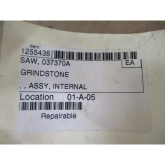 037370A Grindstone Saw Assembly - Used